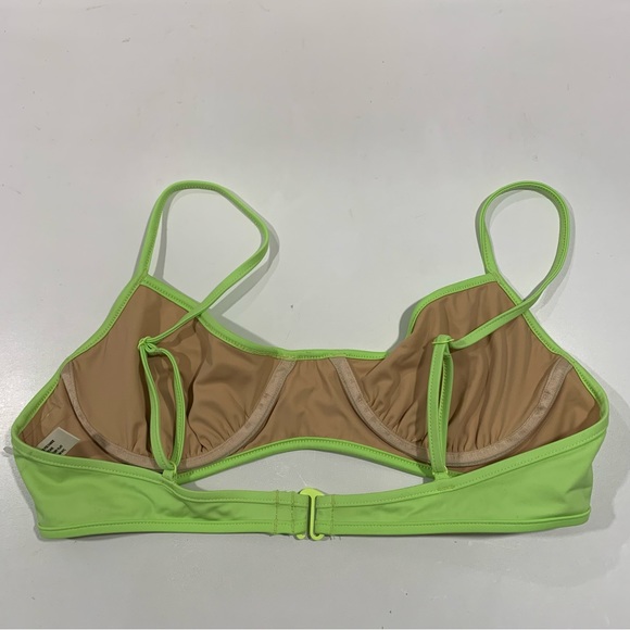 Nu Swim Pluto swim top in melon green size XL - Picture 3 of 6